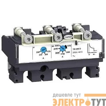Расцепитель для NSX100-250 3П3T TM16D SchE LV429037