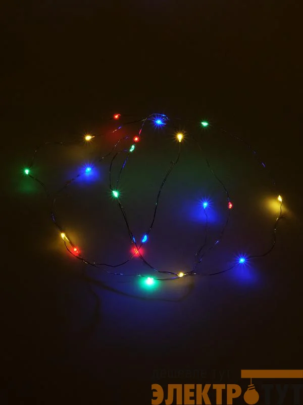 Гирлянда "Нить" LDM020M-BO 20RGB минидиодов 1.9м IP20 SHLights 4690601042125