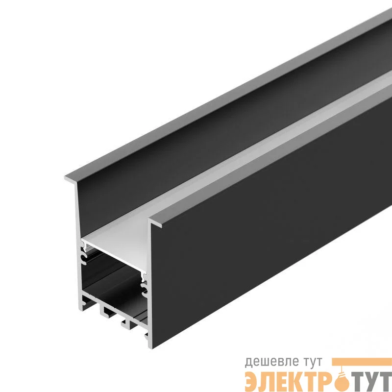 Профиль SL-COMFORT-4551-F-2000 ANOD BLACK L2000 алюм. Arlight 031766