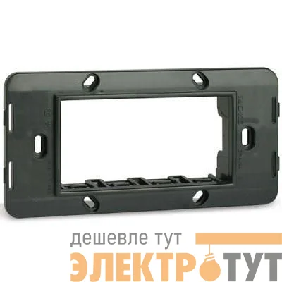 Каркас 4мод. Brava для TOR и к-к TBN черн. DKC 75021N