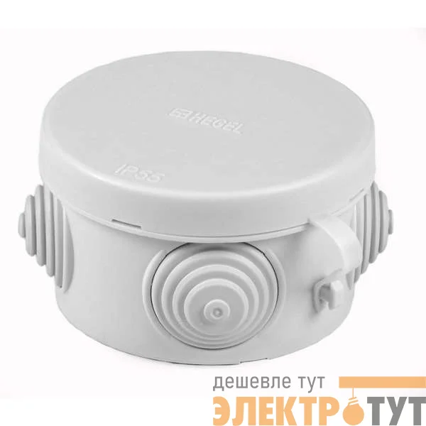 Коробка распределительная ОП 65х40мм IP55 HEGEL КР2601