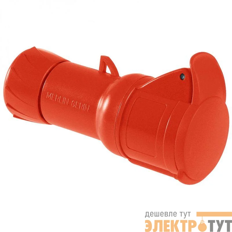 Розетка кабельная 16А 380В 3P+N+E быстр. соед. IP44 SchE PKY16M435