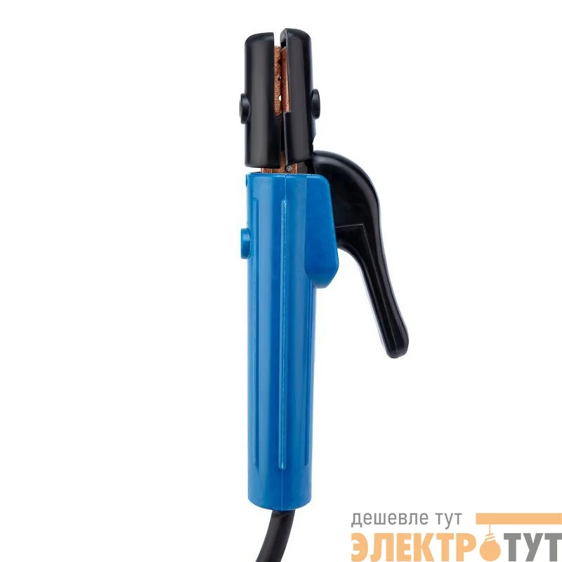 Кабель сварочный КГ 1х25 300А СКР 10-25 с электрододержателем 3м Rexant 16-0754