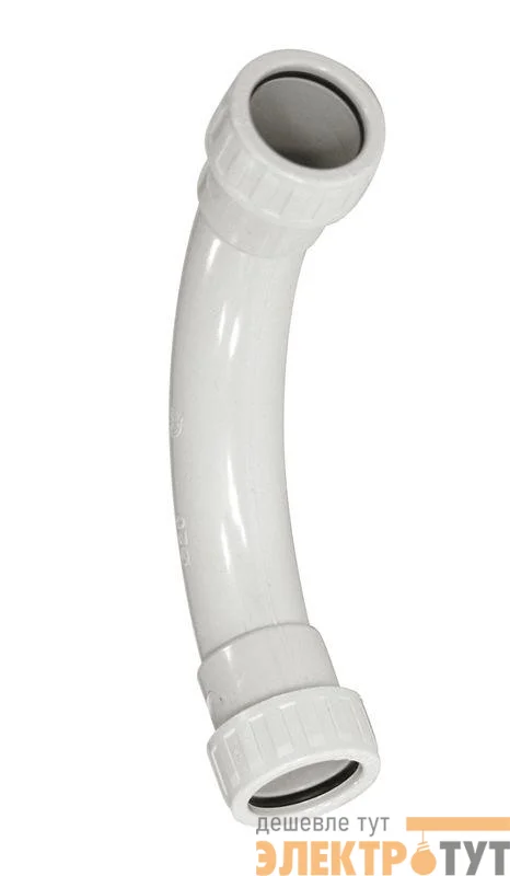 Поворот на 90град. для жестких труб d16 IP65 CS16 IEK CTA10D-CS16-K41-050