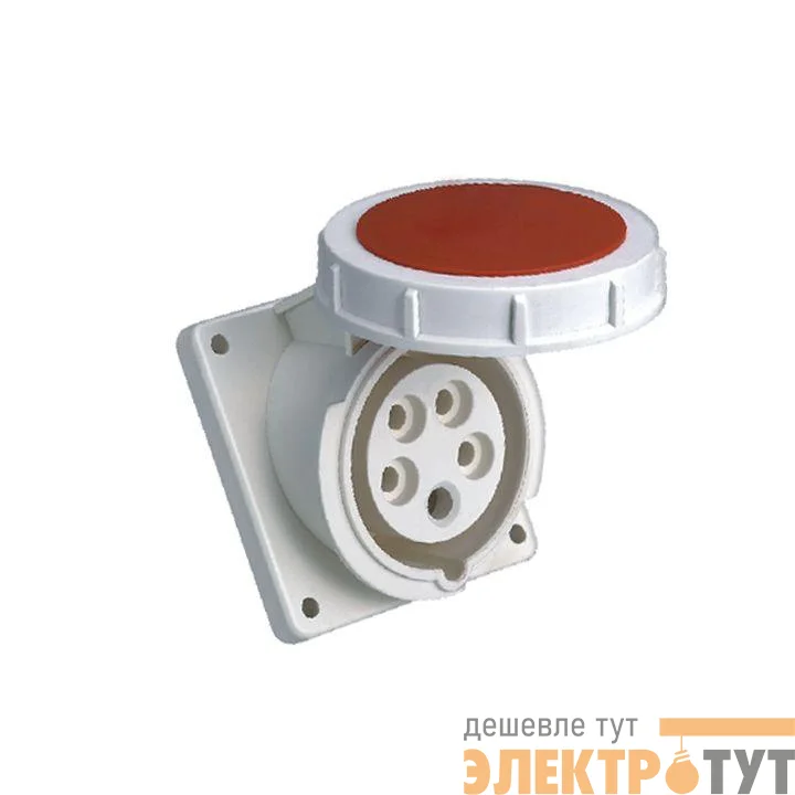 Розетка стационарная внутренняя угловая 4352 3Р+РЕ+N 63А 380В IP67 PROxima EKF ps-4352-63-380
