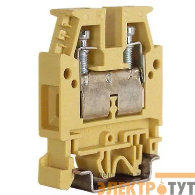 Зажим проходной CBD 10 син. DKC ZCBX45