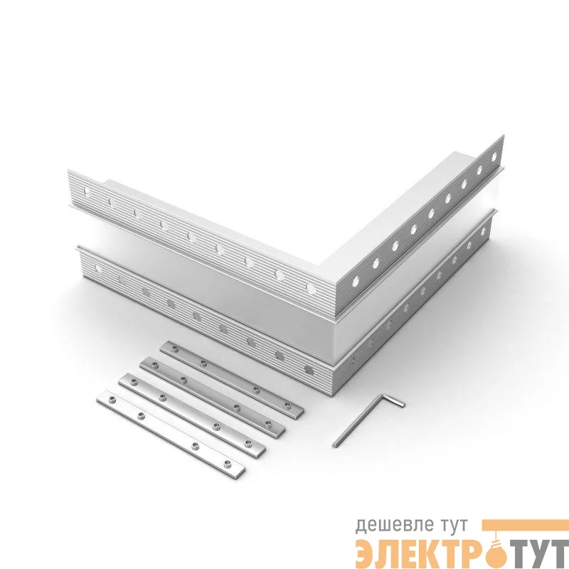 Угол SL-LINIA32-FANTOM внешний металл Arlight 030096