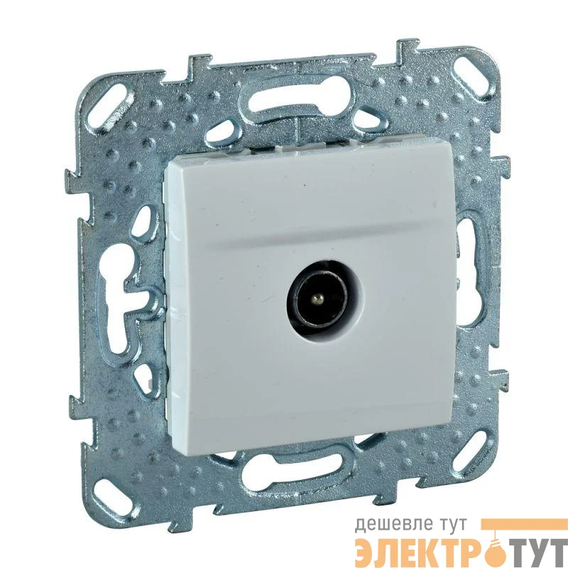 Механизм розетки TV 1-м СП Unica бел. SchE MGU5.462.18ZD