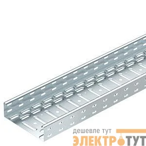Лоток листовой перфорированный 400х60 L3000 сталь LKS OBO 6048920