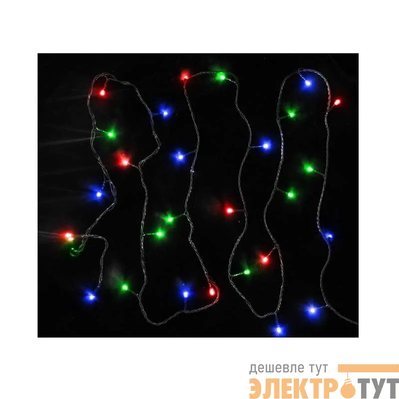 Гирлянда ILD400C-GM 400LED мульти 20м 8 реж. Shlights 4690601043764