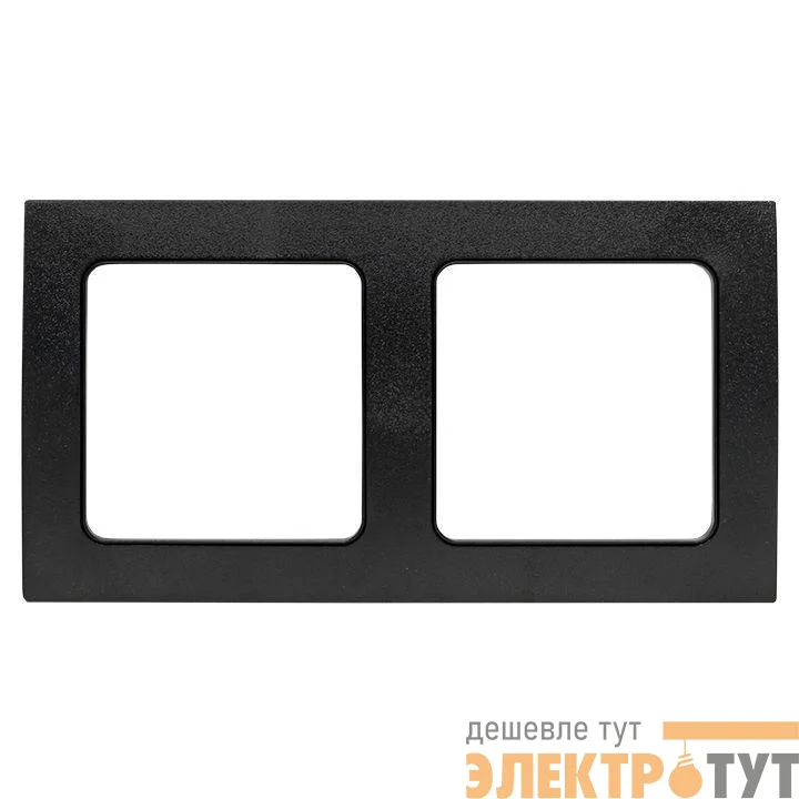 Рамка 2-м Стокгольм черн. PROxima EKF EXM-G-303-30