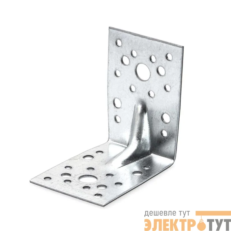 Угол крепежный усилен. 105х105х90 цинк Zitar 124408
