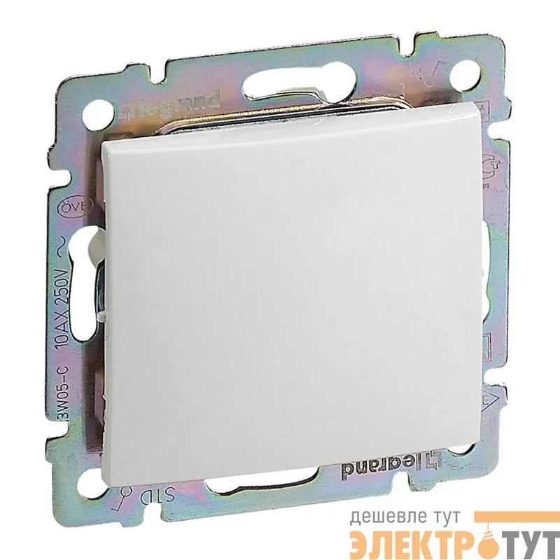 Переключатель проходной 1-кл. СП Valena 10А IP31 механизм бел. (DIY-упак.) IEK 694262