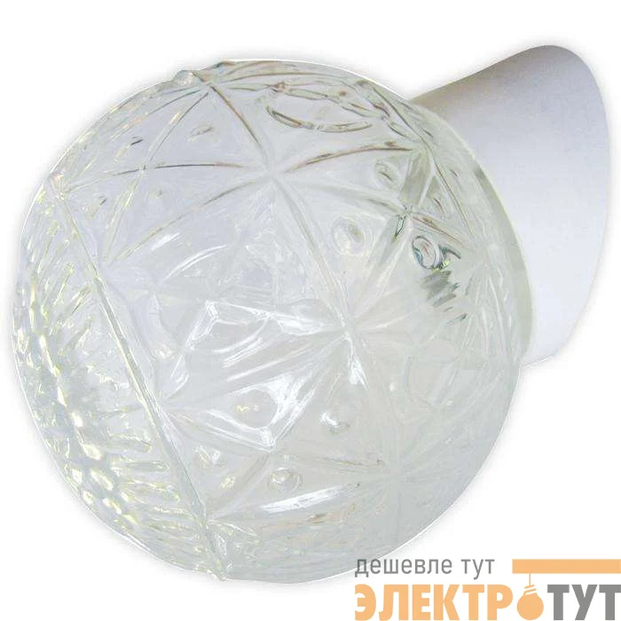Светильник НББ 64-60-080 "Ребус" d150 1х60Вт E27 IP20 наклон. основание бел. Элетех 1005100183