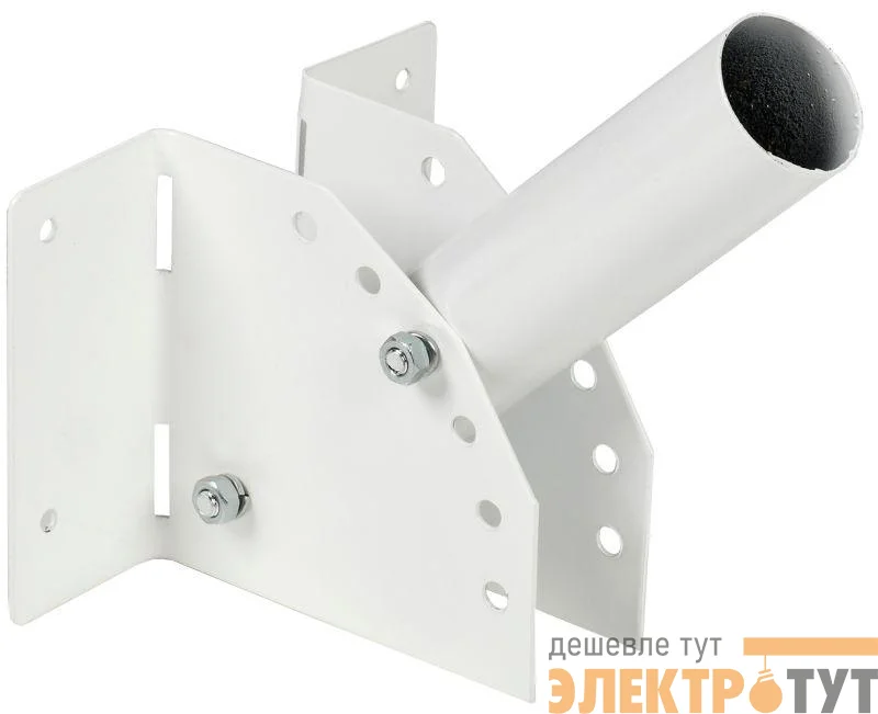 Кронштейн КР-3 d48мм L250 настен. регулир. угол бел. IEK LDKU0D-CR-48-0250-33-K01