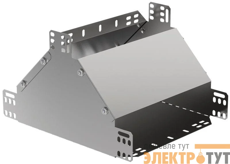 Ответвитель Т-образ. верт. вверх 100х200 IEK CLM50D-OVV-100-200