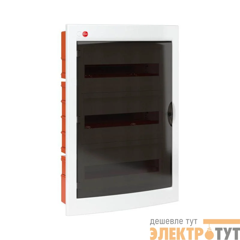 Бокс СП IP41 54м бел/дым. двер. клемм. DKC 81554