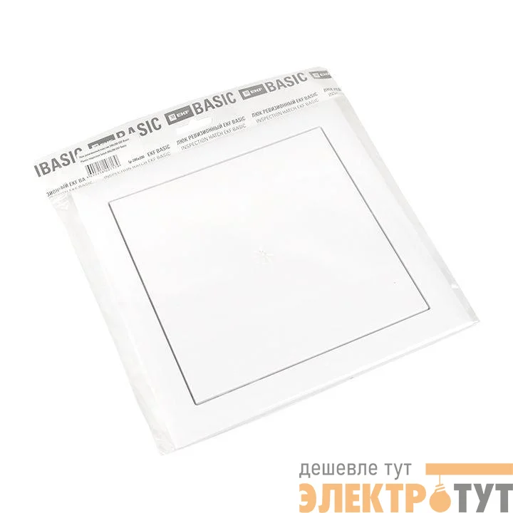 Люк ревизионный 200х200 пластик Basic EKF lp-200x200