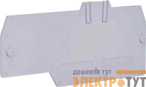 Зажим проходной HMT.4/1+2PTGR 4кв.мм DKC ZHM211GR