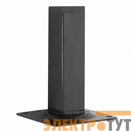 Ножка квадратная нерегулируемая 25х25х100мм метал. черн. Tech-Krep/Zitar 151296