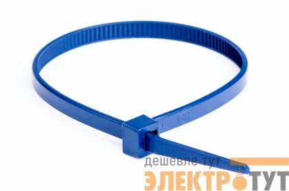Хомут кабельный для индикации 3.5х200 P6.6 син. (уп.100шт) DKC 25214CDT