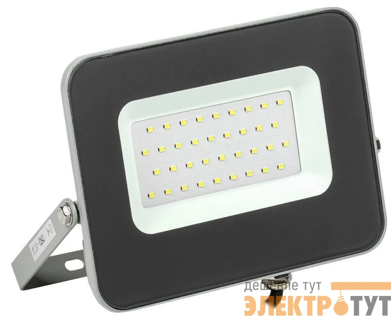 Прожектор светодиодный СДО 07-30 30Вт 6500К IP65 сер. IEK LPDO701-30-K03