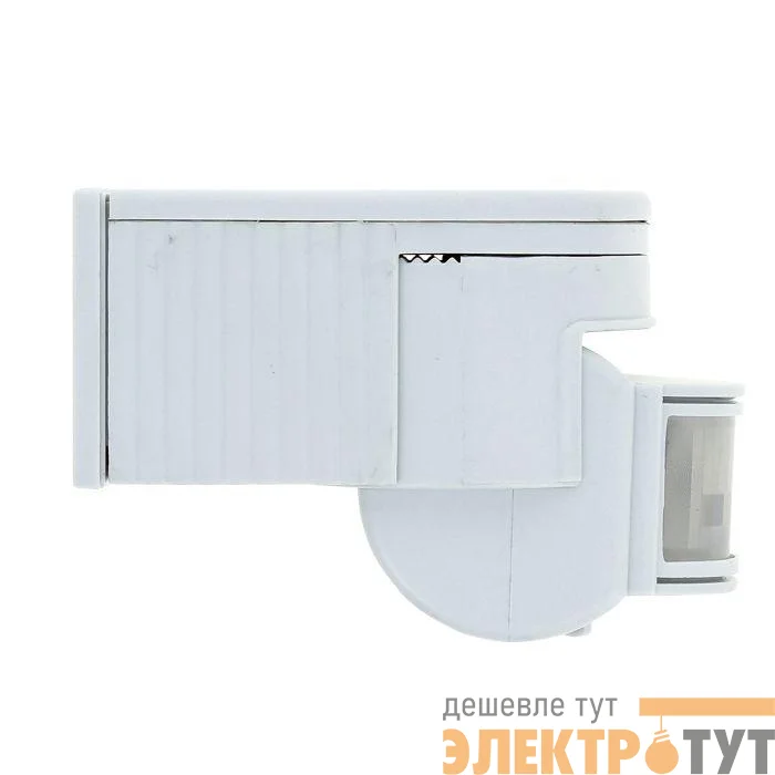 Датчик движения (ИК) MS-118В (ДД) настен. 1200Вт 180град. до 12м (рег.) IP44 EKF dd-ms-118B