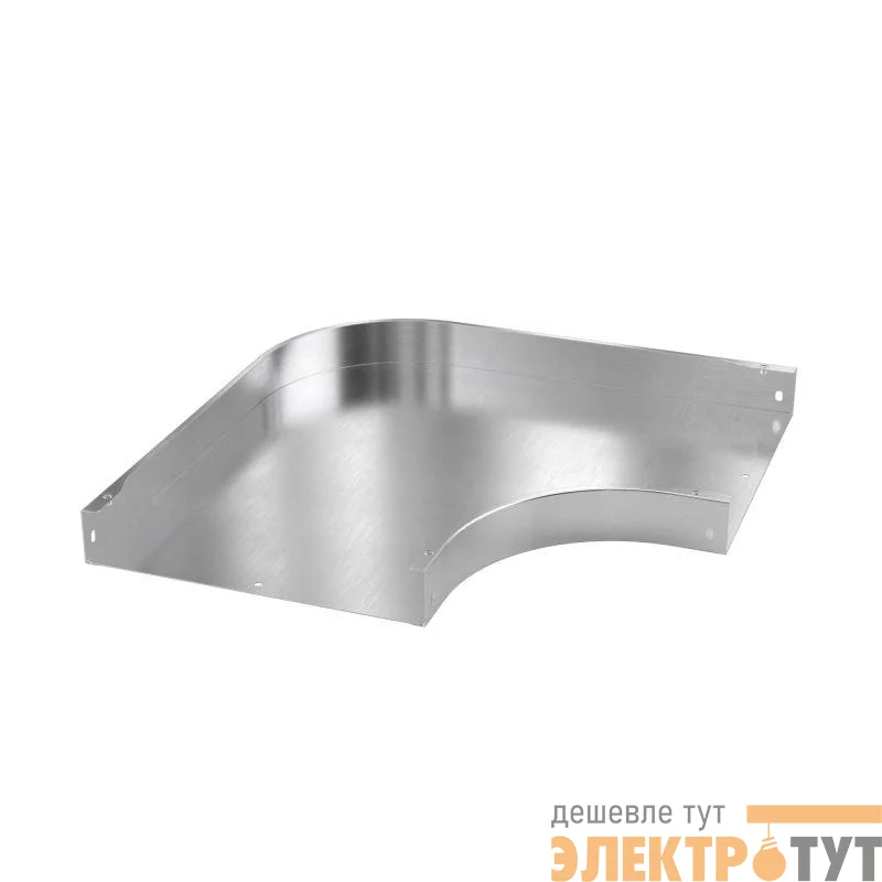 Угол для лотка горизонтальный 90град. 50х600 0.8мм нерж. сталь INOX304 в комплекте с крепеж. Элементами DKC ISDL560KC