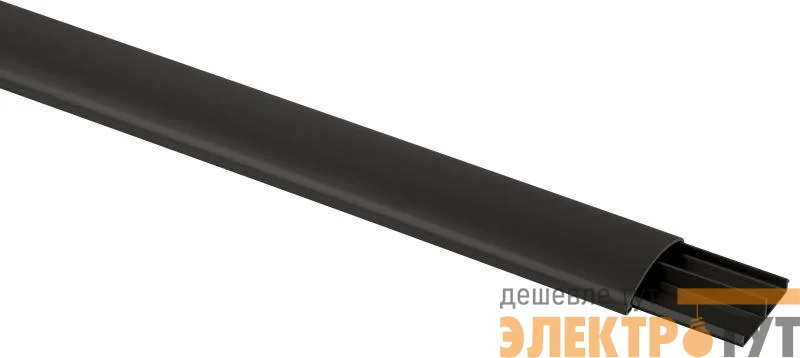 Кабель-канал 50х12 L2000 напольный черн. RAL 9004 ЭРА Б0064453