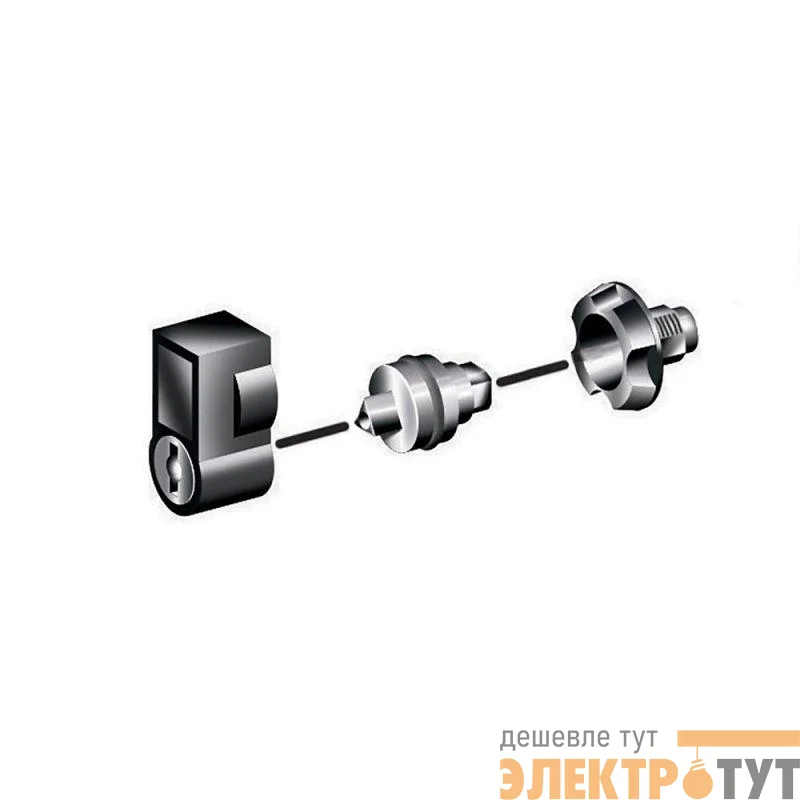 Ручка с кнопкой и замком 405 SchE NSYTHL405PLM