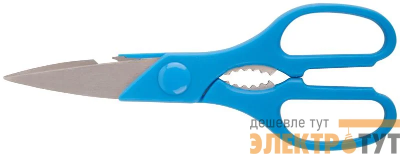 Ножницы технические нержавеющие усиленные толщина лезвия 2.5мм 205мм FIT 67321