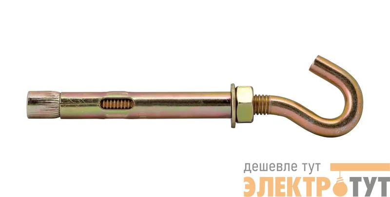 Болт анкерный HG 14х70 с крюком накл. цинк. Tech-Krep 133639