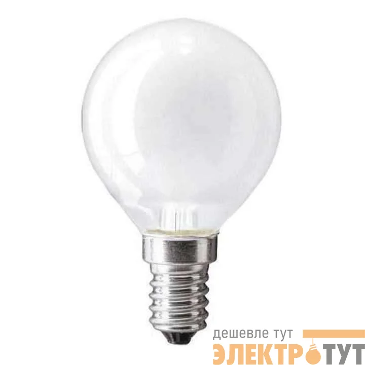 Лампа накаливания Stan 60Вт E14 230В P45 FR 1CT/10X10 Philips 926000003857 / 871150006757950