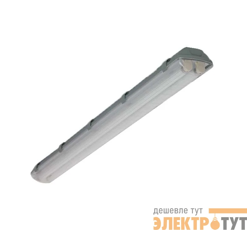 Светильник ЛЛ ЛПП 2х36Вт G13 IP65 Slim - SAN CSVT ЦБ000002981
