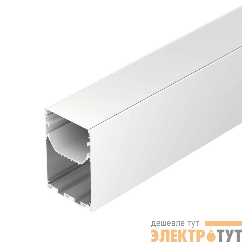 Профиль LINE-S-5075-2000 WHITE L2000 алюм. Arlight 041850