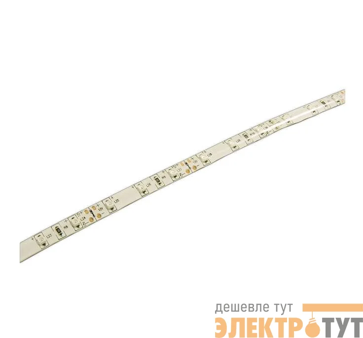 Лента светодиодная PLS 2835/60-12V 6Вт/м 6500К холод. бел. IP65 (уп.5м) JazzWay 2859013