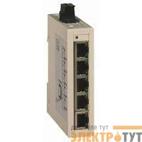 Коммутатор CONNEXIUM (UNMANAGED) 5TX SchE TCSESU053FN0