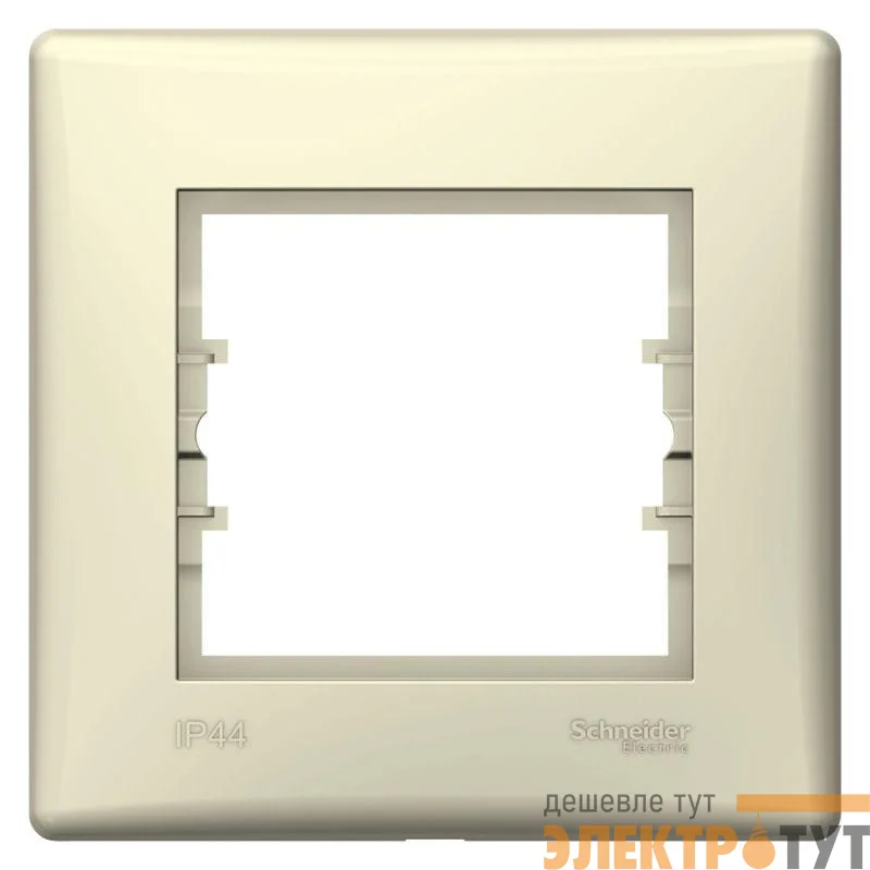 Рамка 1-м Sedna IP44 беж. SchE SDN5810547