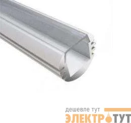 Рассеиватель защелкивающийся для профиля PAL прозр. JazzWay 1025364