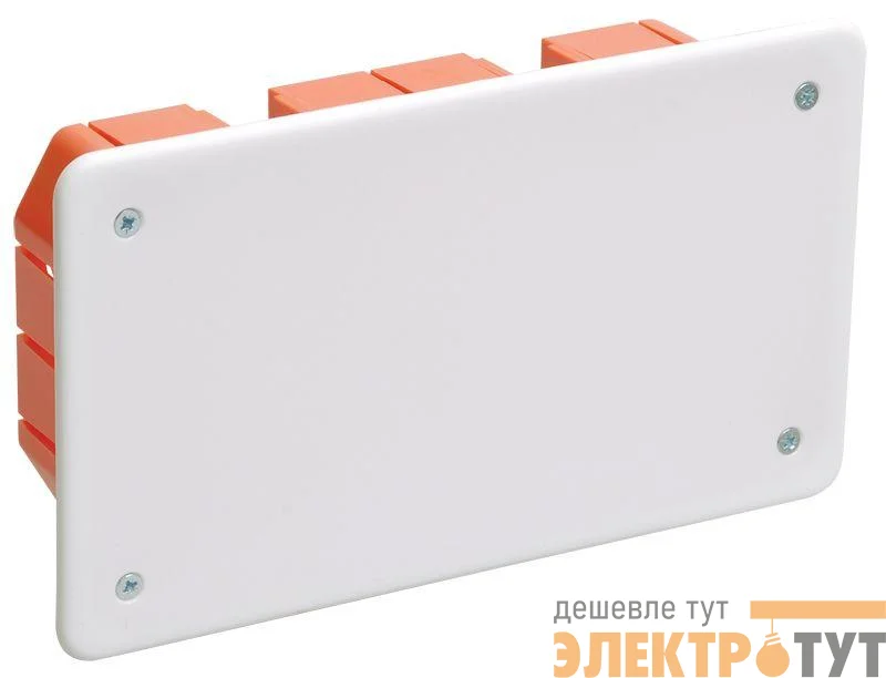 Коробка распаячная СП 172х96х45 IP20 КМ41006 (с саморезами с крышкой) IEK UKT11-172-096-045
