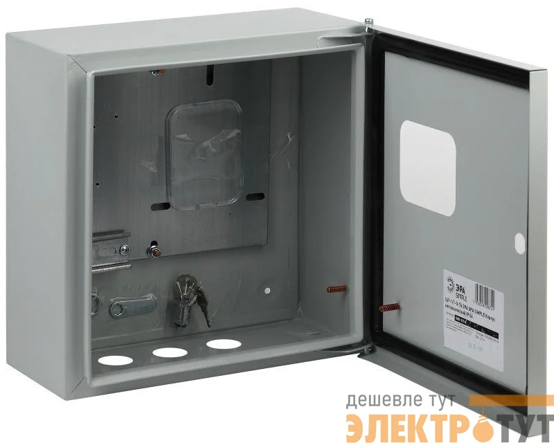 Корпус металлический ЩУ-1-1-0-76 310x300x155 IP54 NO_SIMPLE_STM_SHU-1/1-0 ЭРА Б0046702