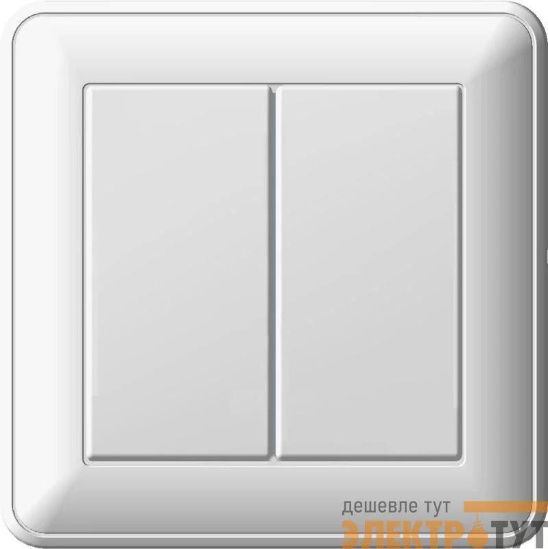 Выключатель 2-кл. СП W59 16А IP20 бел. SchE VS516-252-18