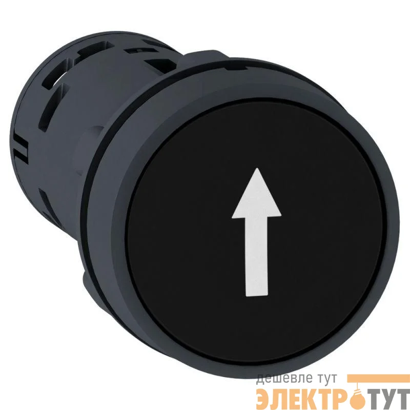 Кнопка с потайным толкателем черн. SchE XB7NA21341