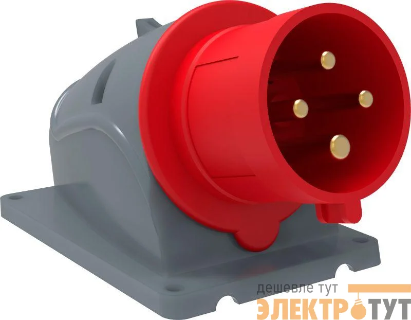 Вилка электрическая наружн. уст. 32А 3P+PE 380В IP44 MAGNUM ССИ-524 IEK PSN52-032-4