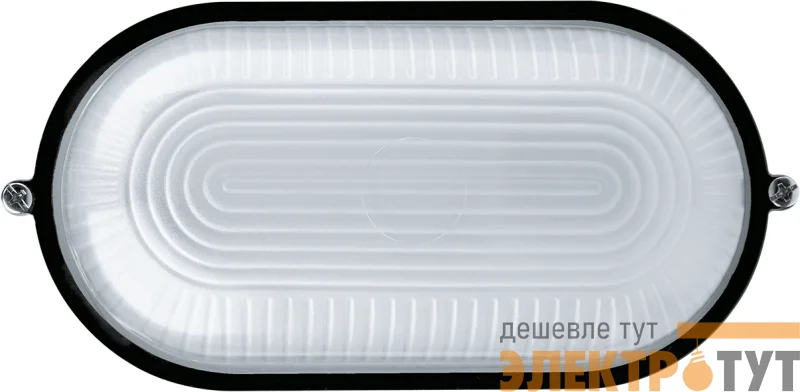 Светильник ЛОН 94 810 NBL-O1-60-E27/BL 1х60Вт E27 IP54 (аналог НПБ 1401 черн. овал 60Вт) Navigator 94810