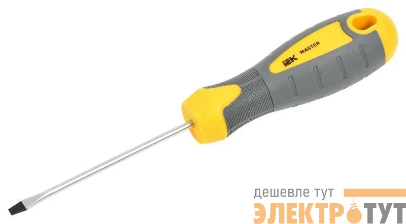 Отвертка шлицевая Master 3х75мм IEK TSC-1SL-375