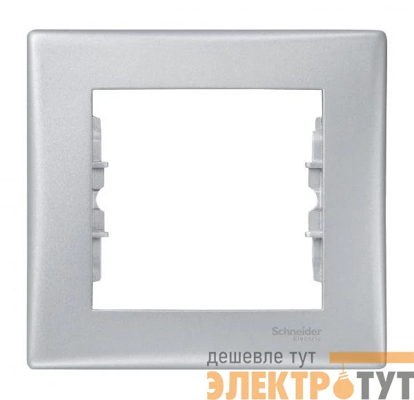 Рамка 1-м Sedna алюм. SchE SDN5800160