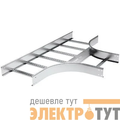 Ответвитель Т 100х600 R-300 в компл. с крепежн. элемент. и соед. пластинами гор. оцинк. DKC LT1306KHDZ