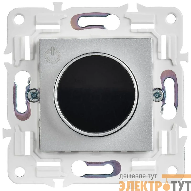 Термостат электронный SKANDY SK-T01S с индикацией серебр. IEK SK-RT11-K23