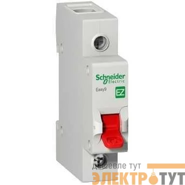 Выключатель нагрузки EASY9 (мод. рубильник) 1П 100А 230В =S= SchE EZ9S16191